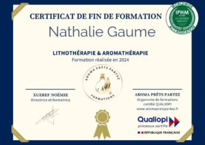 Certificat 2 Synergies et Cristaux