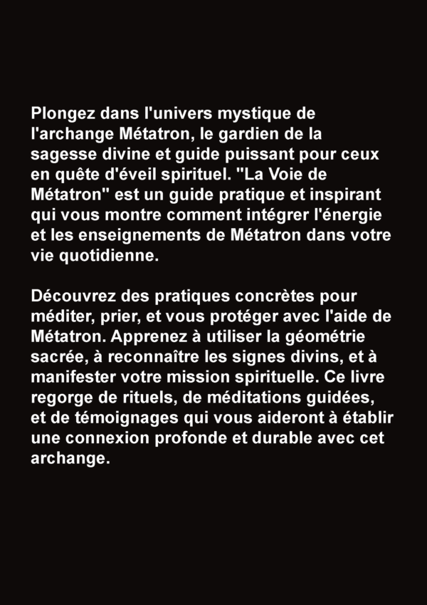 La Voie de Métatron