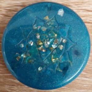 Galet orgonite Fleur de Vie