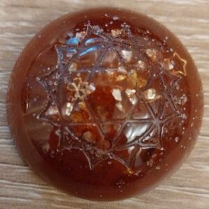 orgonite dôme terracotta